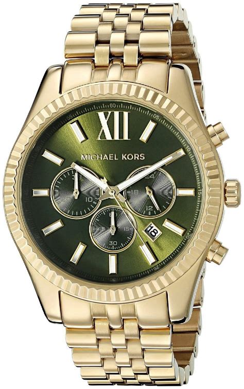 michael kors men's green watch|mk watches unisex.